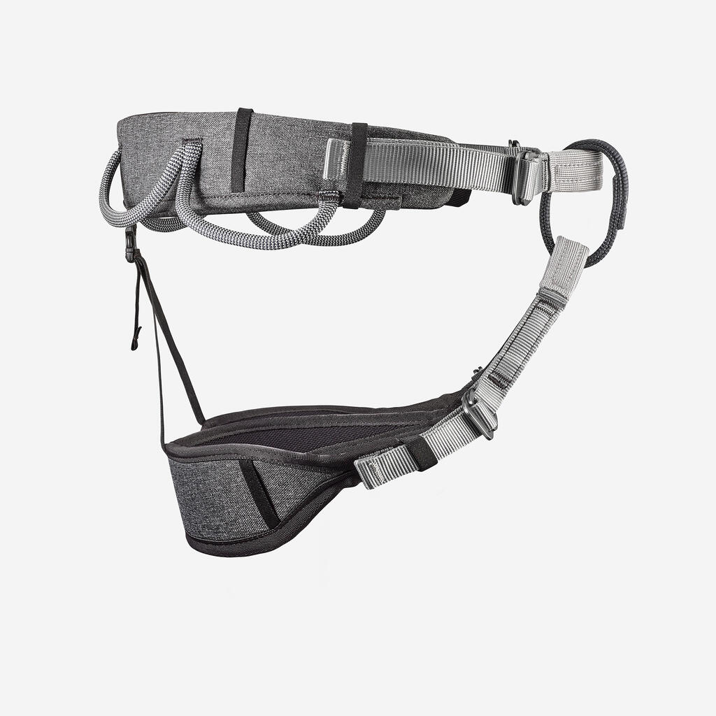 Climbing and Mountaineering Harness - Klimb Black